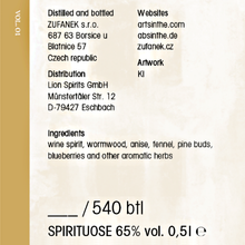 Laden Sie das Bild in den Galerie-Viewer, Artsinthe Vol. 01 Cask Aged